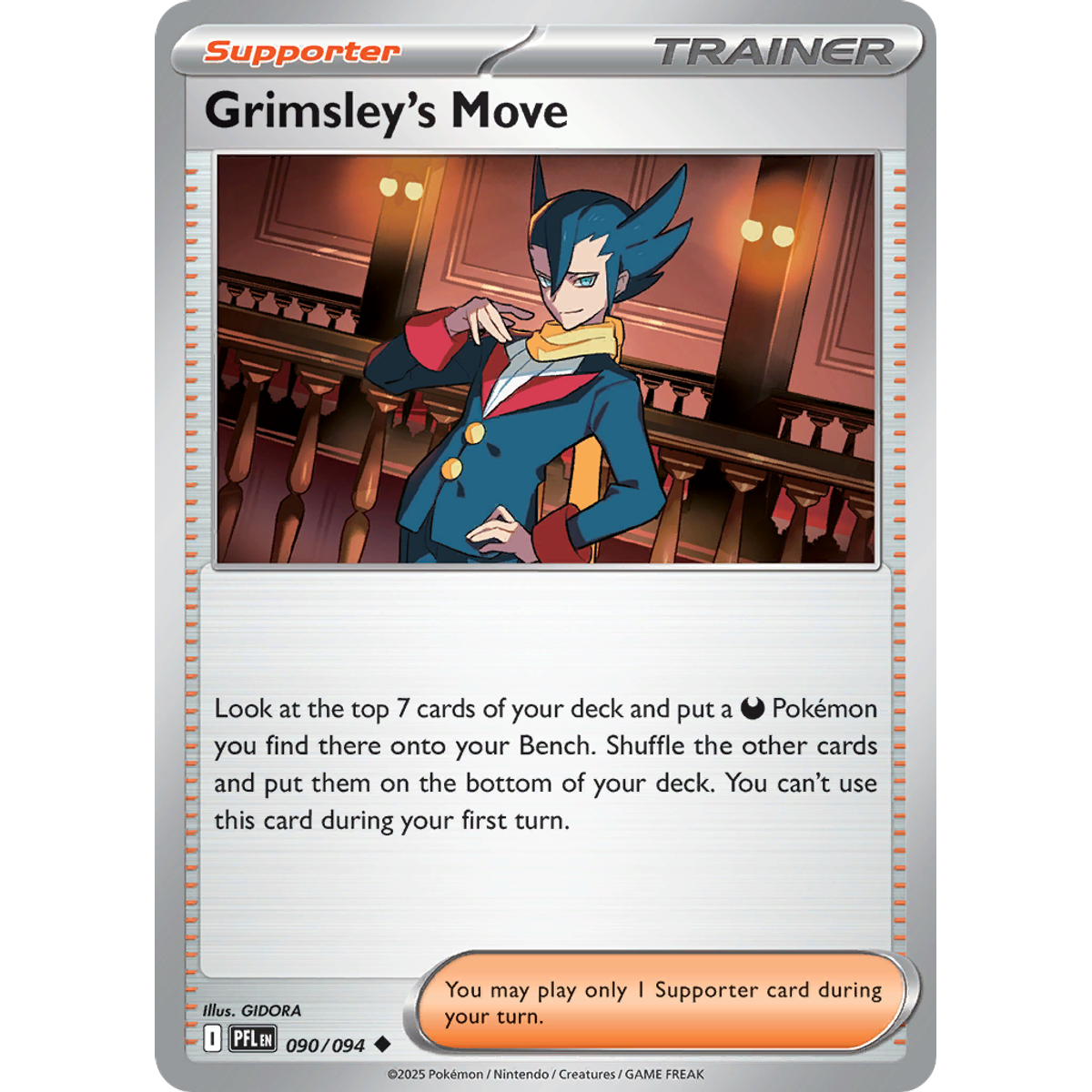 Grismley's Move 90/094 (Reverse Holo) - Phantasmal Flames