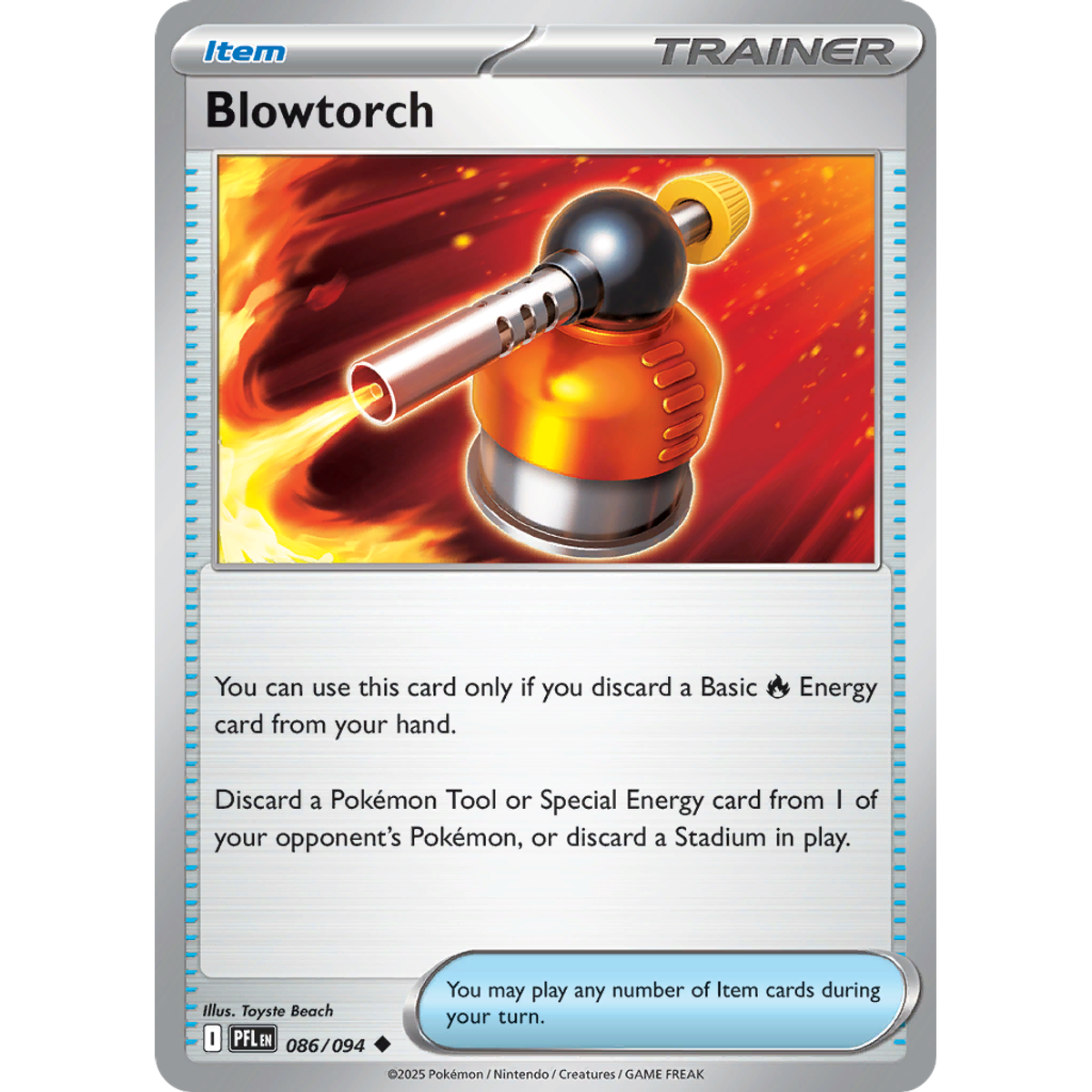 Blowtorch 86/094 (Reverse Holo) - Phantasmal Flames