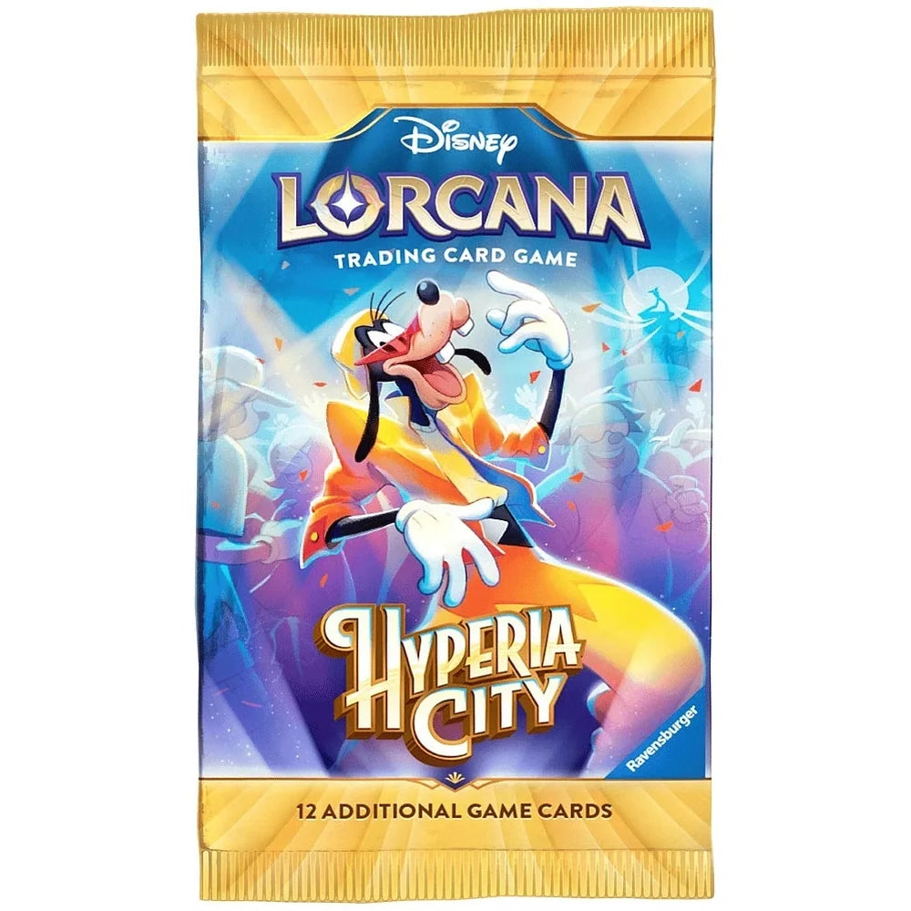 Disney Lorcana Hyperia City Booster Pakke